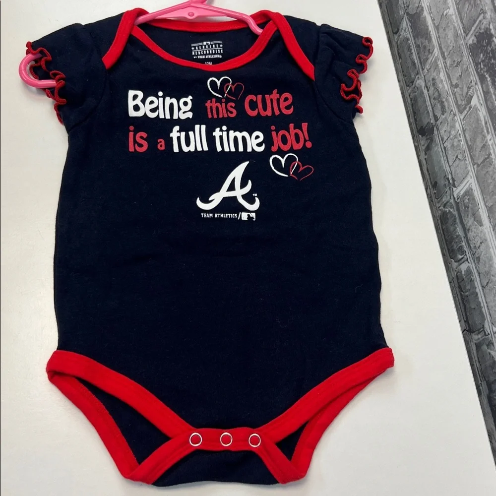 Atlanta‎ Braves Baby Onesie